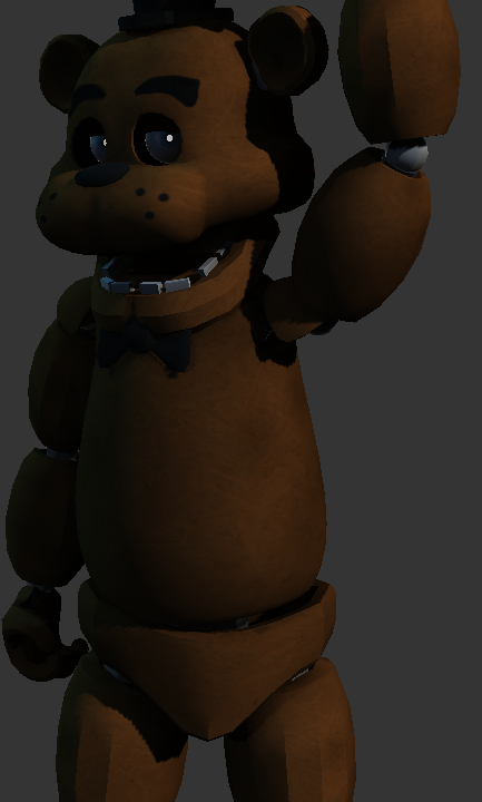 Fanrender of Splinks' Freddy model