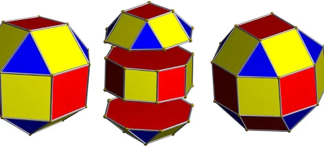 Pseudorhombicuboctahedron construction